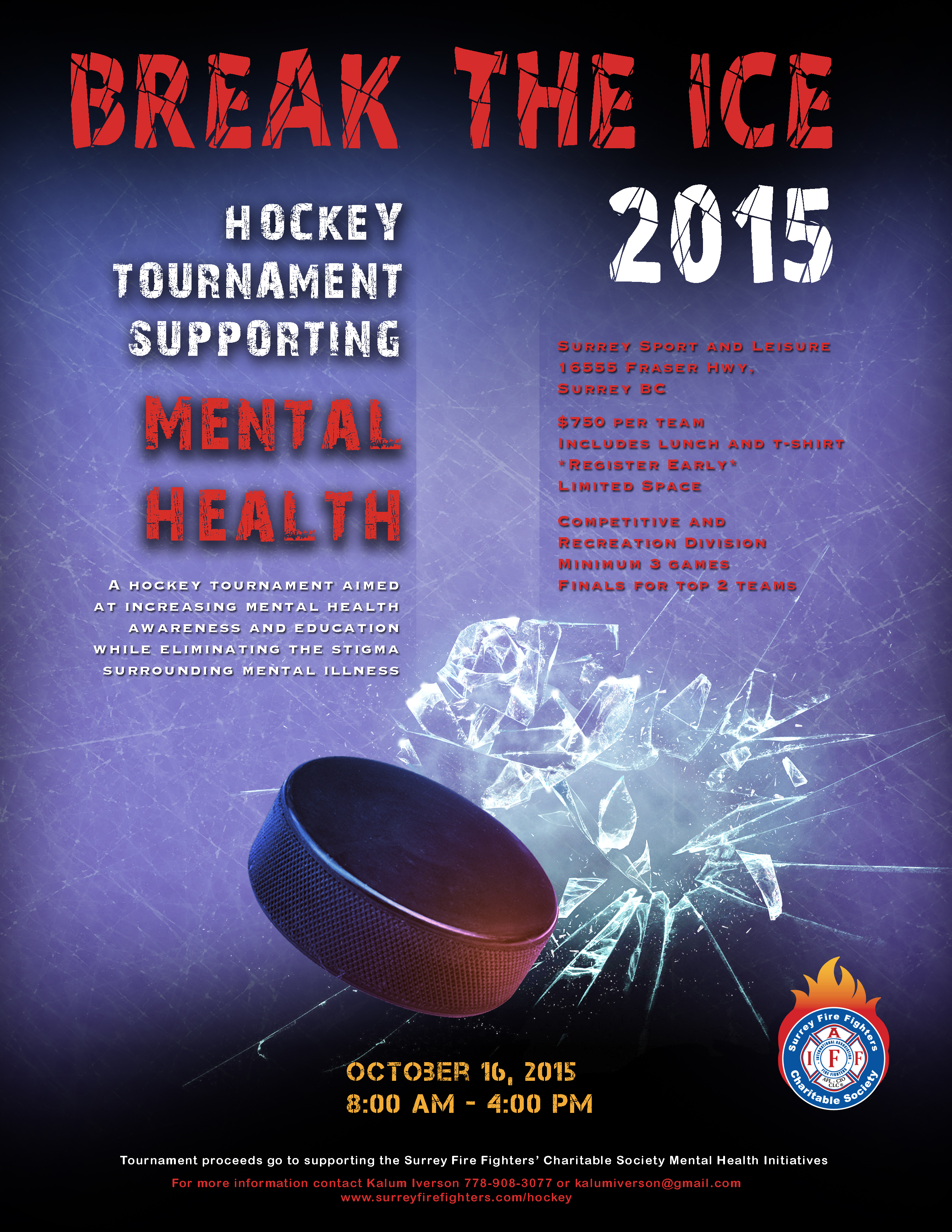 Hockey For Mental Health 2015